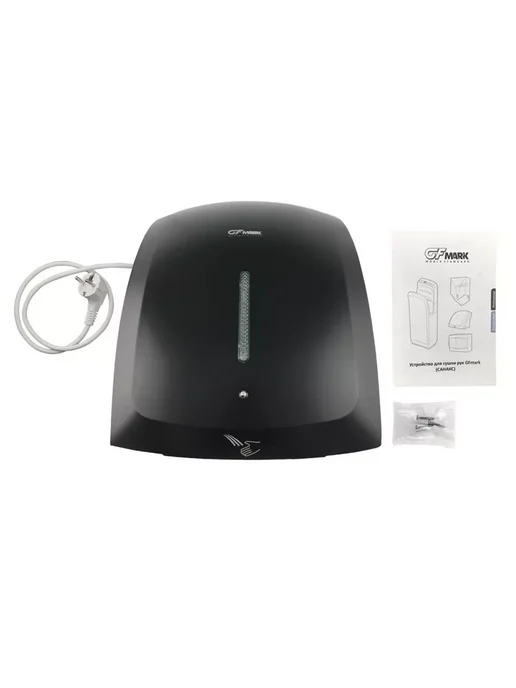 Gfmark Сушилка для рук 6902 черная 1800 Вт пластиковая, 1800 Вт, фото 6