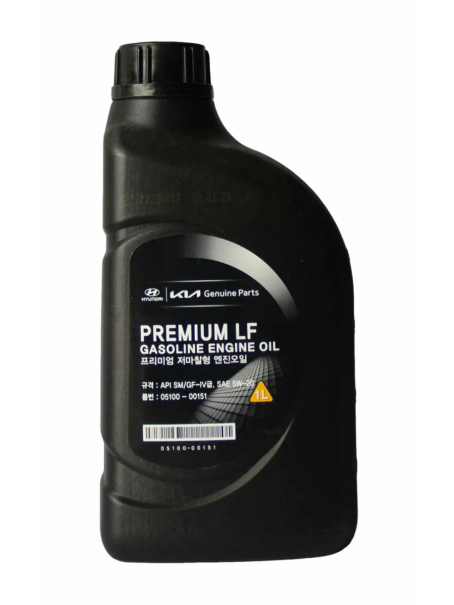 Масло моторное синтетическое Premium LF 5W20, 1л