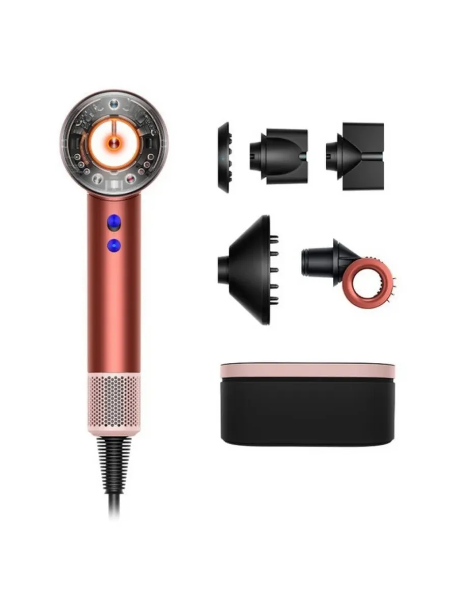 Dyson Фен HD16 NURAL Bronze Pink с кейсом