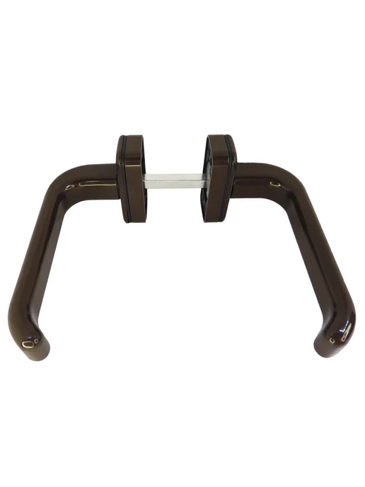 ELEMENTIS Ручка дверная, Гарнитур для дверей из ПВХ и алюминия, белый, коричневый, фото 4