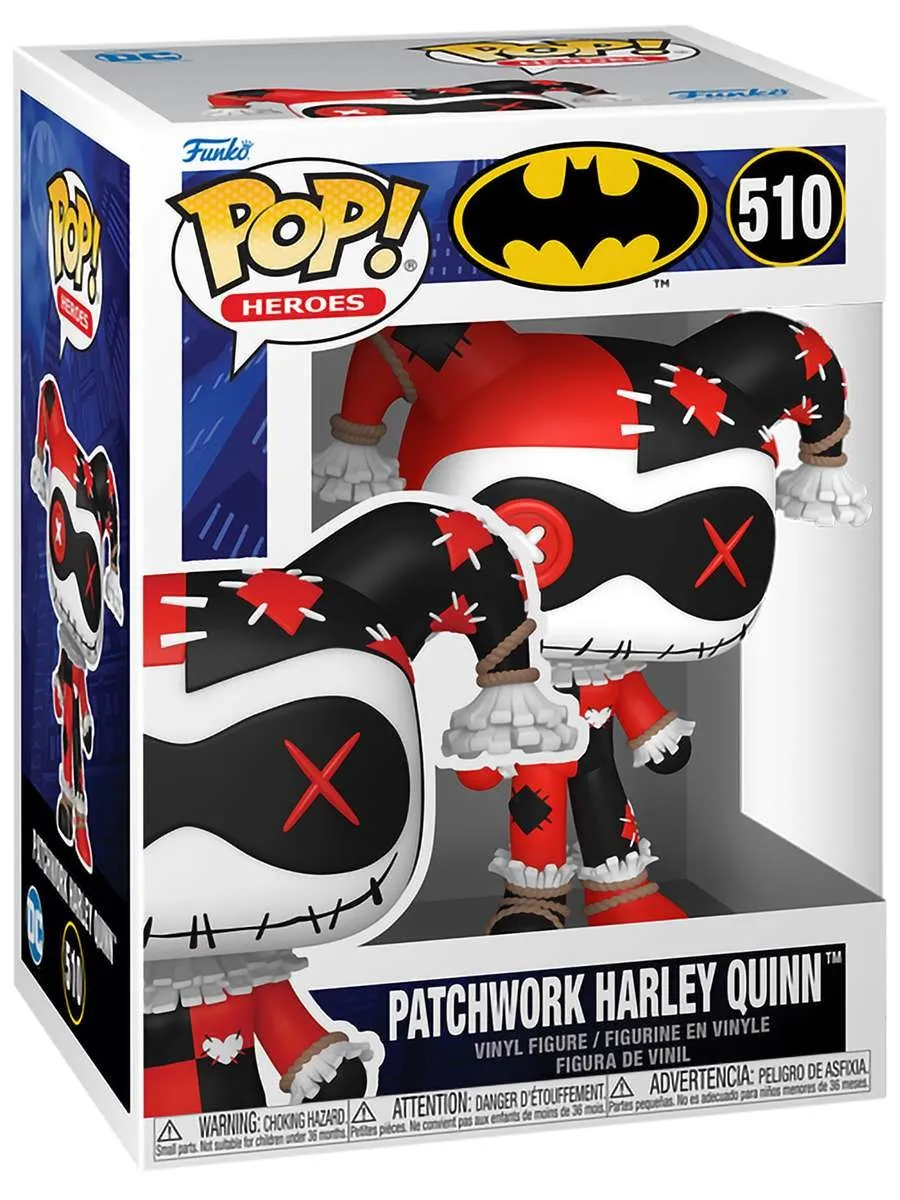 Фигурка Funko POP! Heroes DC Харли Квинн Пэчворк