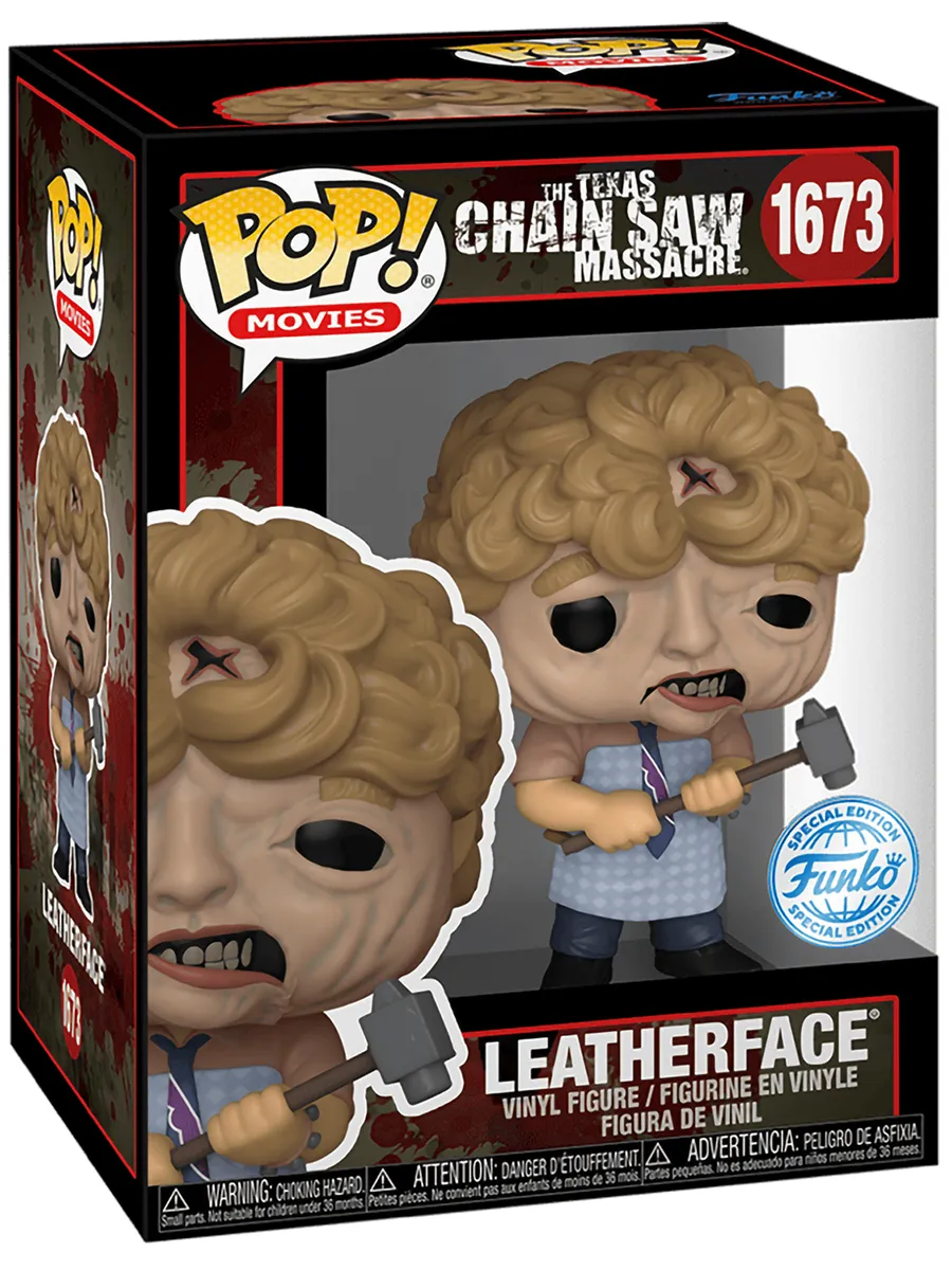 Фигурка Funko POP! Техасская резня бензопилой Кожаное лицо