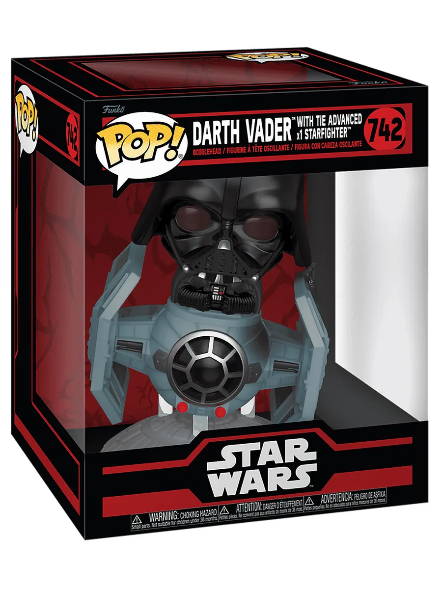 Фигурка Funko POP башкотряс Star Wars Дарт Вейдер Старфайтер