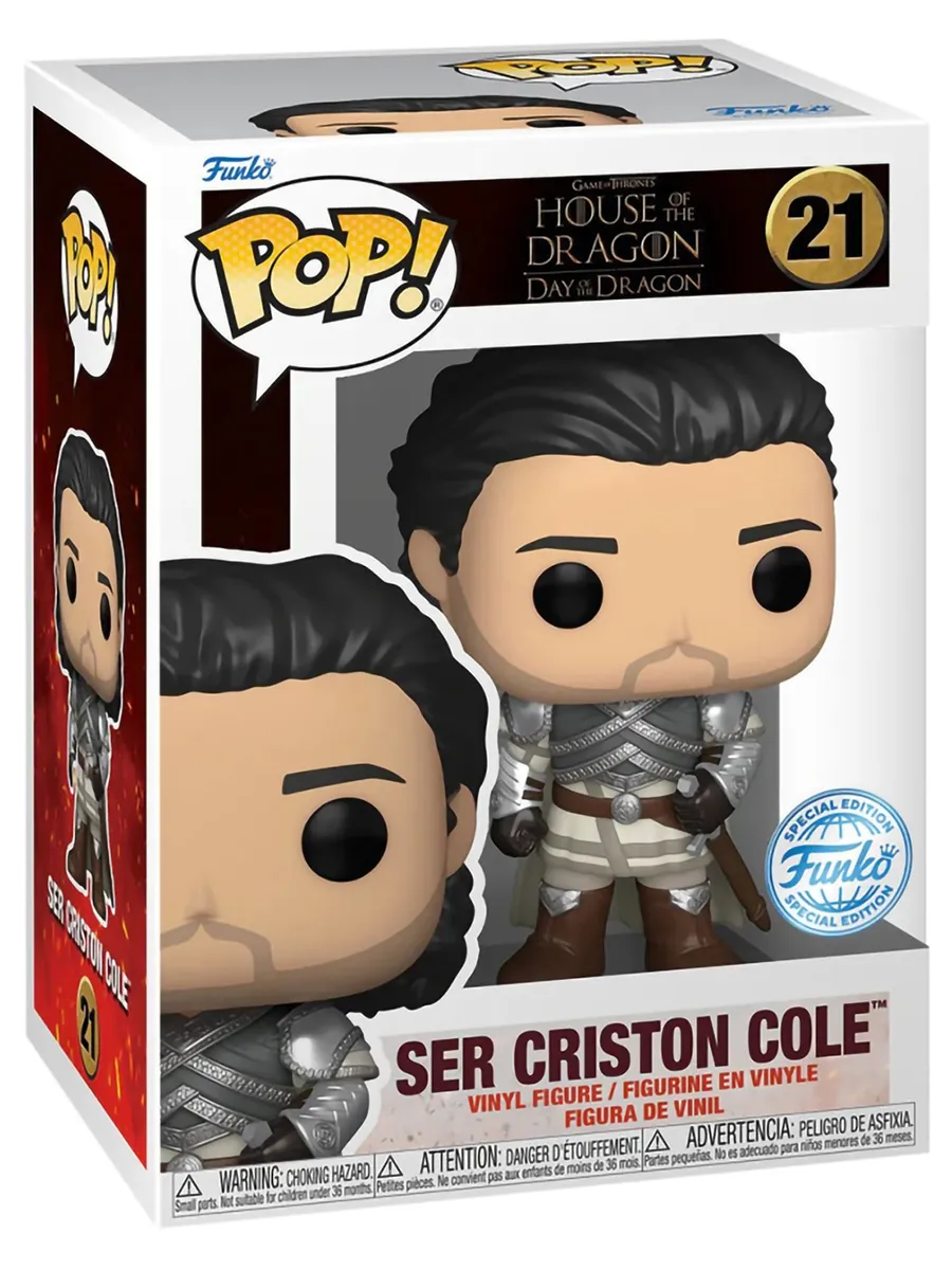 Фигурка Funko POP! TV Дом дракона S3 Сэр Кристон Коль (Exc)