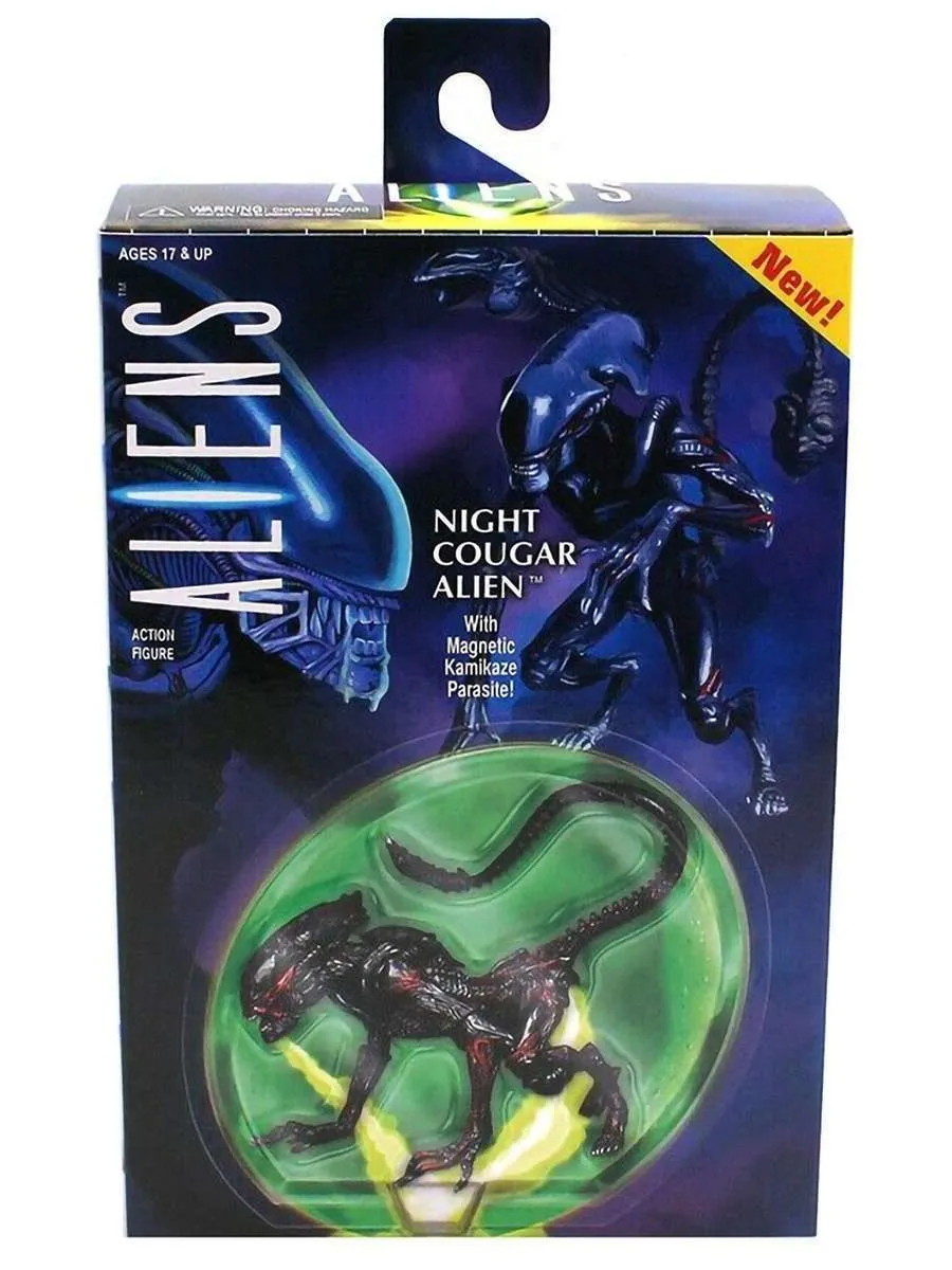 Фигурка Чужой 18см Ultimat Kenner Tribute Night Cougar Чужой
