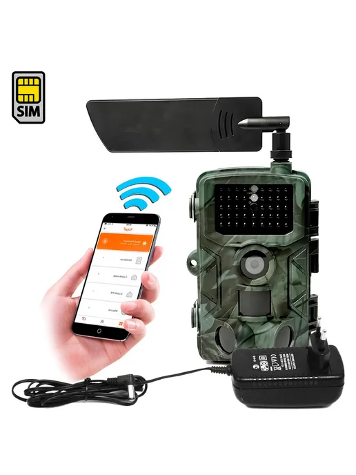 Филин Фотоловушка 4К 4G для охоты и охраны Filin HC-Pro-TUYA (808), 4 г