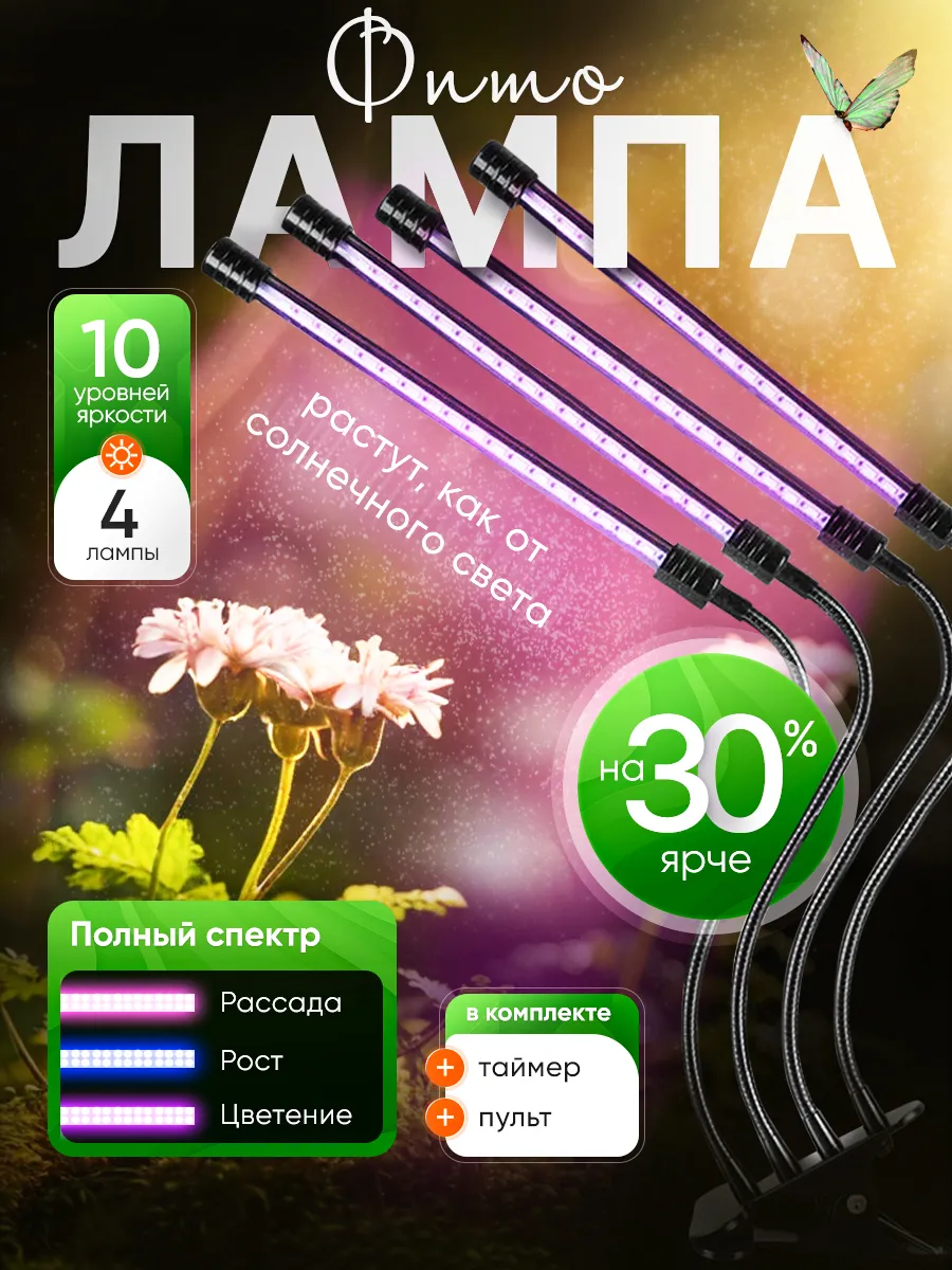 Фитолампа для растений