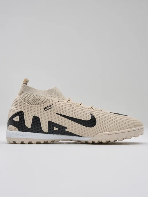 Nike Сороконожки футбольные бутсы, бежевый, фото 5