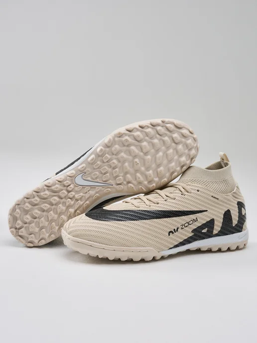 Nike Сороконожки футбольные бутсы, бежевый, фото 7