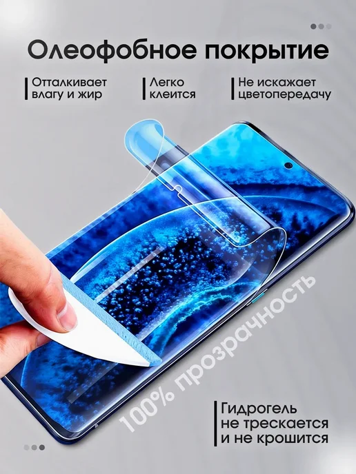 Panda Live Гидрогелевая защитная пленка на Realme C75, белый, фото 3