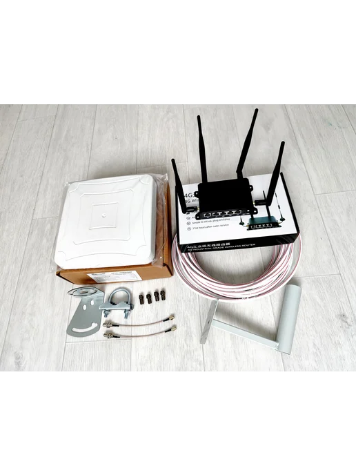 Комплект интернета WR181 WIFI LTE 4G 3G MIMO антенна 15дб, 4 г, 3 г, фото 2