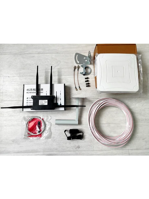 Комплект интернета WR181 WIFI LTE 4G 3G MIMO антенна 15дб, 4 г, 3 г, фото 3