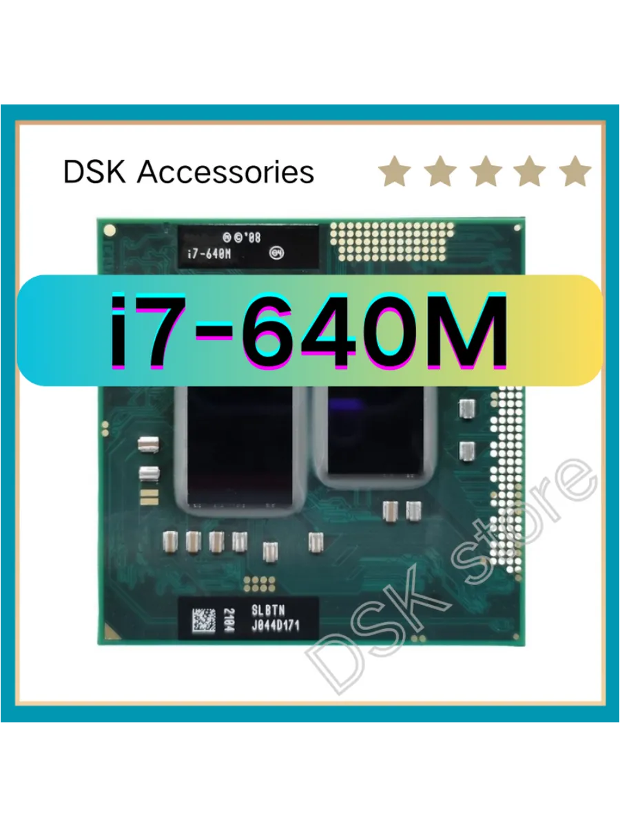 Процессор Core I7 640M i7-640M Cache 2,8 ГГц rPGA988A CPU