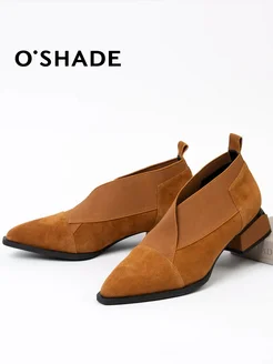 Туфли на низком каблуке женские O`SHADE 308516260 купить за 4 092 ₽ в интернет-магазине Wildberries