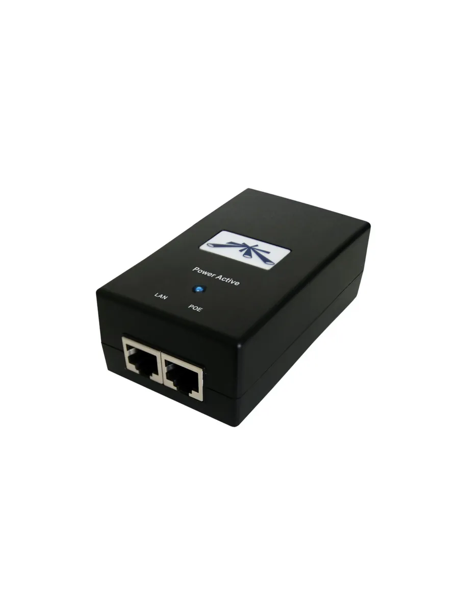 PoE Адаптер Ubiquiti POE-48 24В 0.5A Gigabit