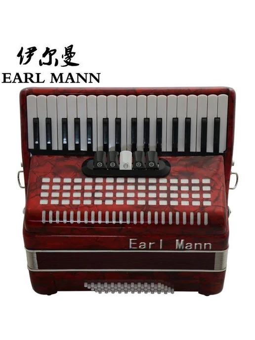 Earl Mann Профессиональный аккордеон 34 клавиша 60 бас, вариант