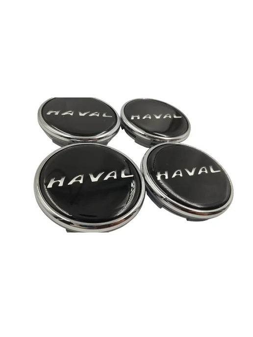 ДАВИ НА ГАЗ Колпачок на диск колеса HAVAL заглушка литого диска, черный, фото 5
