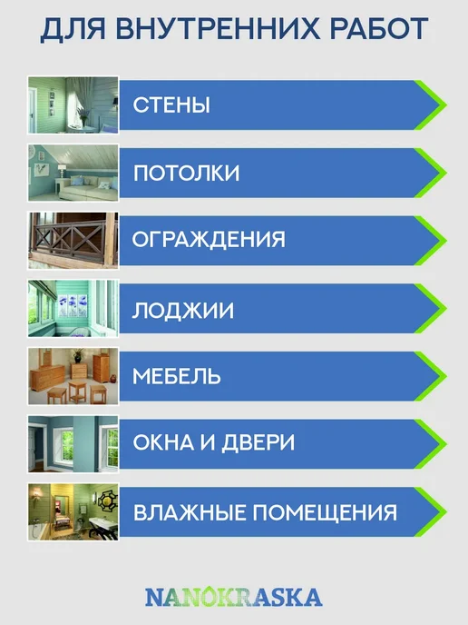 NANOKRASKA Краска для дерева и мебели, розовый, фото 4