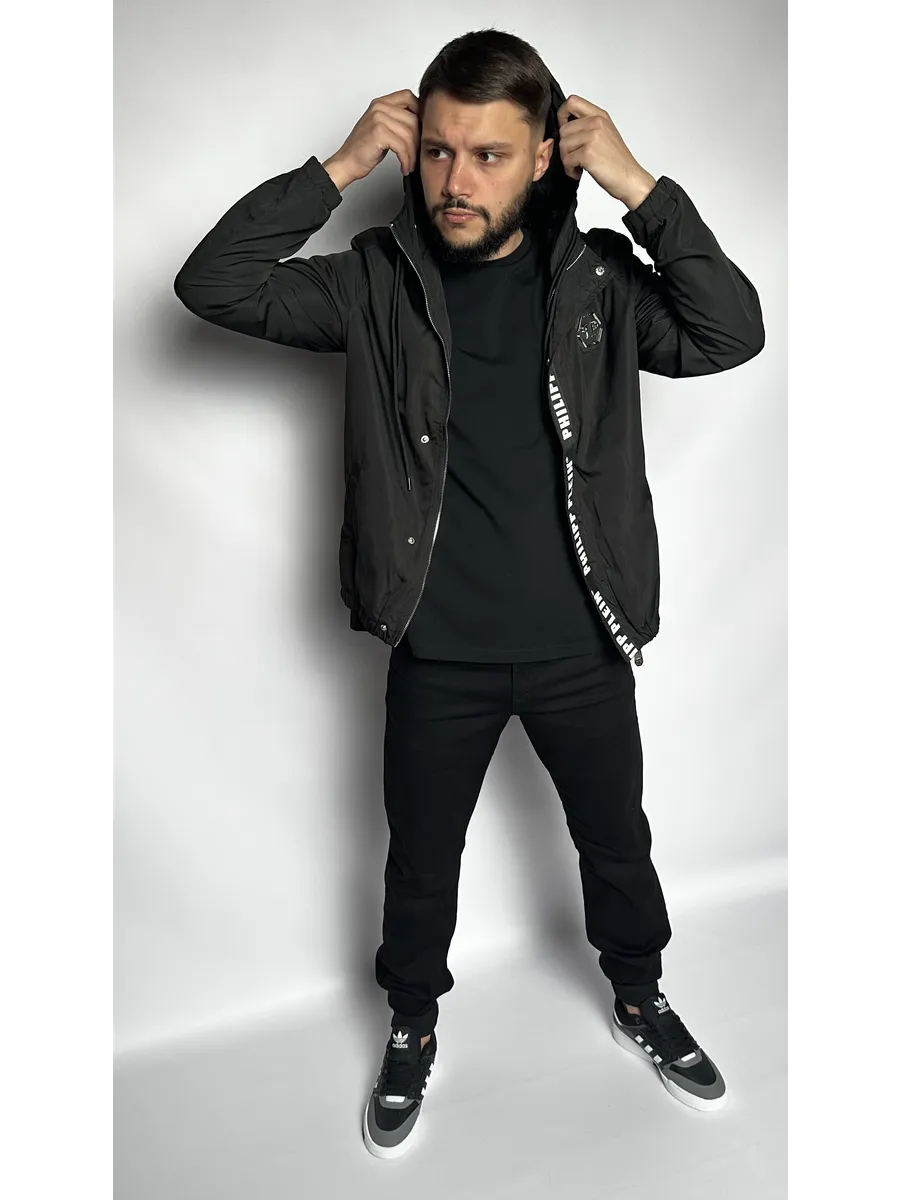 Ветровка Philipp Plein черная