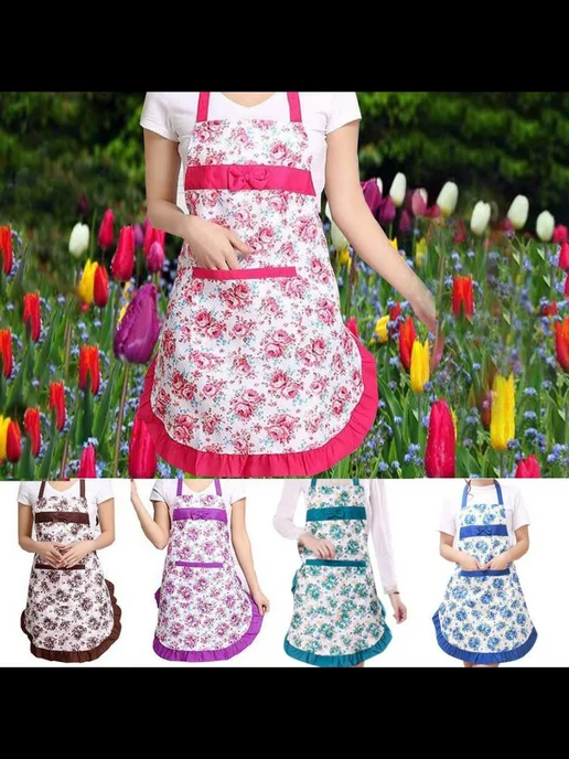 Umar-apron Фартук кухонный универсальный рабочий 65х77 на Новый год, 65x77, фото 4