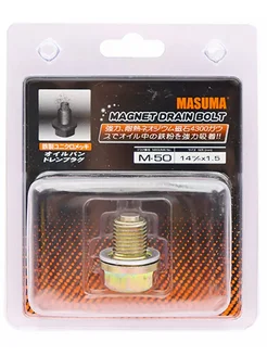 Болт маслосливной с магнитом M50 M14x1.5 шайба MDP-0036 MASUMA 309392472 купить за 423 ₽ в интернет‑магазине Wildberries