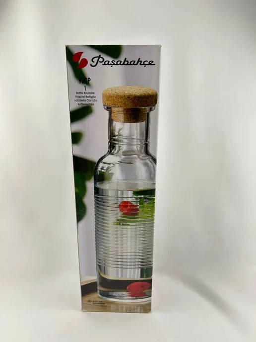 Pasabahce Бутылка с крышкой 1070 мл НООР, 1070 мл, фото 4