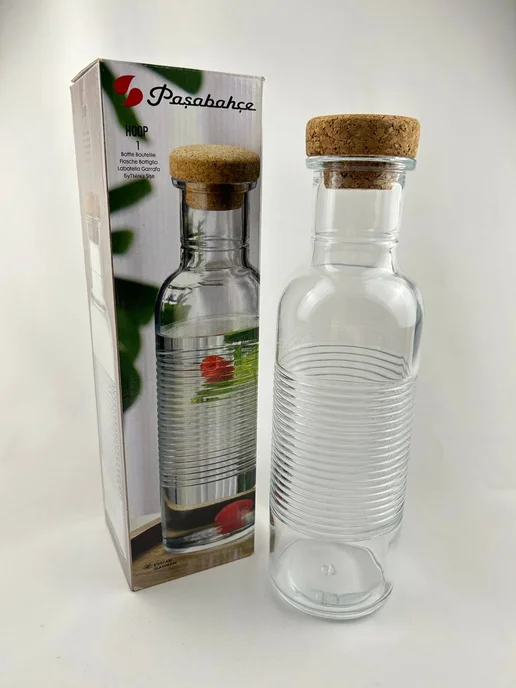 Pasabahce Бутылка с крышкой 1070 мл НООР, 1070 мл, фото 5