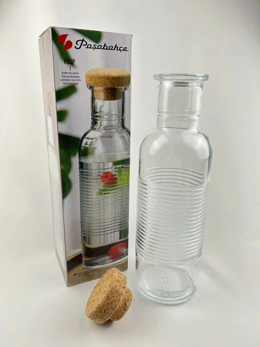 Pasabahce Бутылка с крышкой 1070 мл НООР, 1070 мл, фото 6