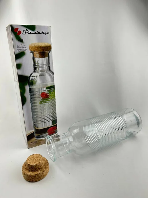 Pasabahce Бутылка с крышкой 1070 мл НООР, 1070 мл, фото 7
