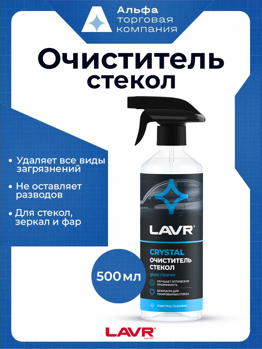Очиститель стекол авто спрей для фар 500 мл