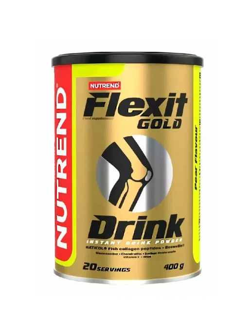 NUTREND Комплекс для суставов и связок Flexit Gold Drink смородина, золотой, фото 2