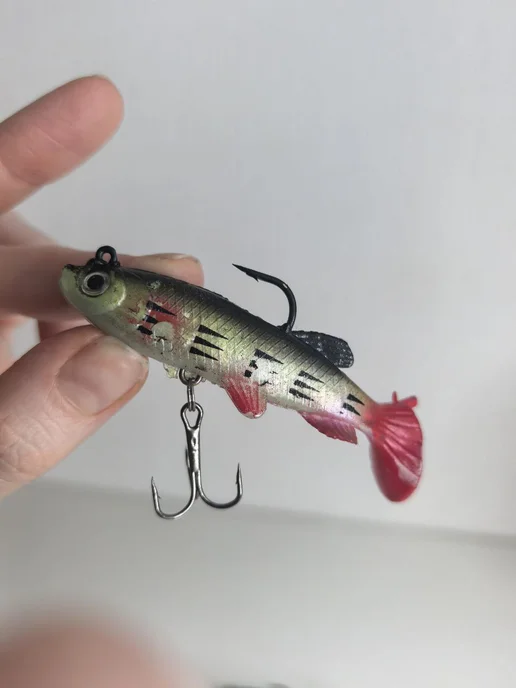 FISHROOM Силиконовые приманки виброхвост 8.5см 12гр, 12 г, фото 7