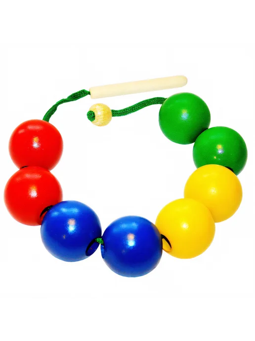 RNToys Бусы шары цветные (8 шт), 8 шт