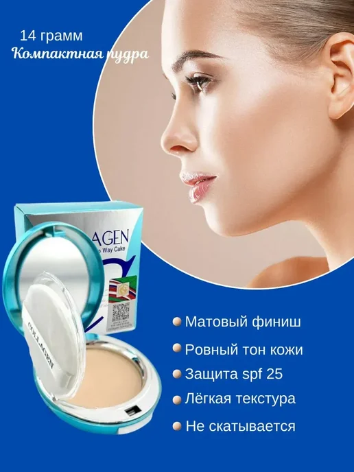 ENOUGH Подарочный набор уходовой косметики 5 в 1, синий, фото 5