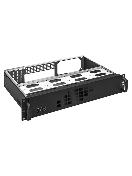 EXEGATE Корпус для ПК сталь 1 мм mATX 2 USB без БП, вариант, фото 2