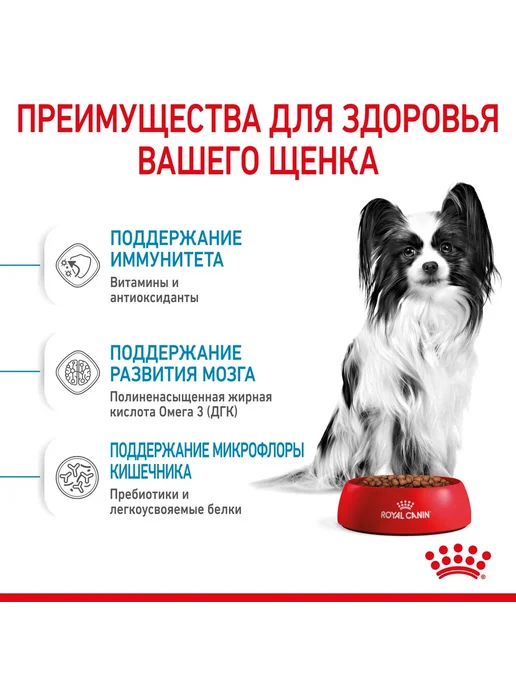 Сухой корм Royal Canin. для собак, мелкие, щенки, 0,5 кг, фото 3
