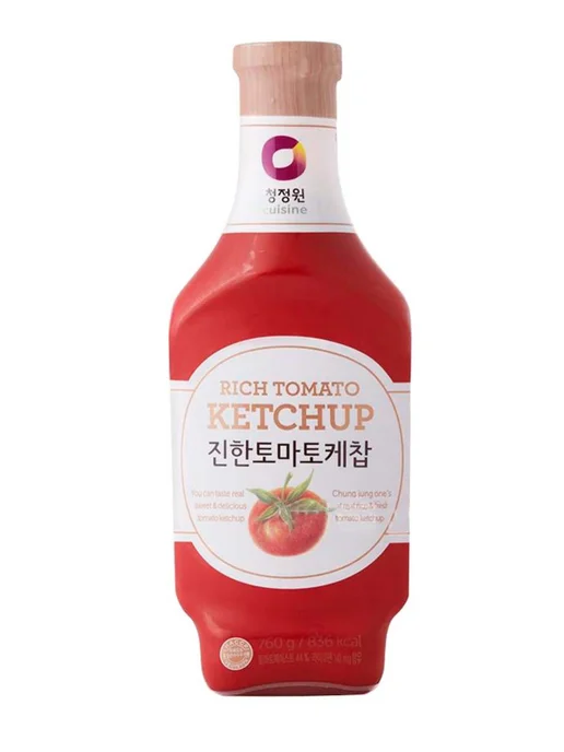 DAESANG Кетчуп Rich Tomato Ketchup 300 г, 760 г, 2 шт, фото 3