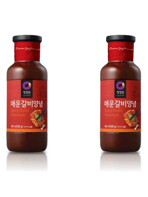DAESANG Острый маринад Гальби Spicy Galbi 500 г 2 шт, 500 г, 2 шт