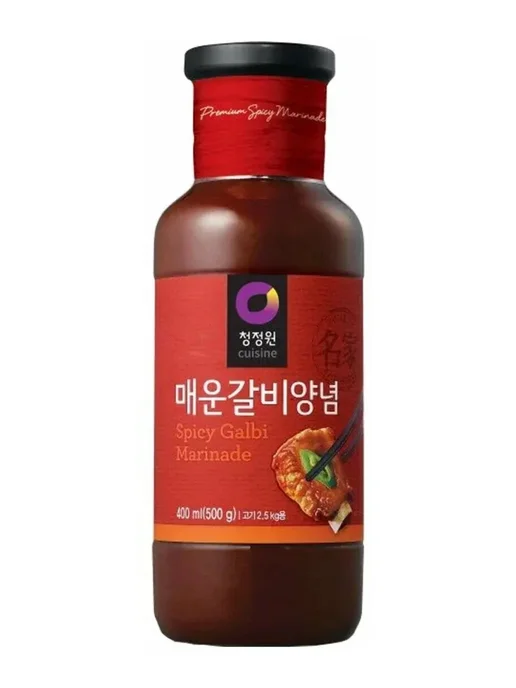 DAESANG Острый маринад Гальби Spicy Galbi 500 г 2 шт, 500 г, 2 шт, фото 2
