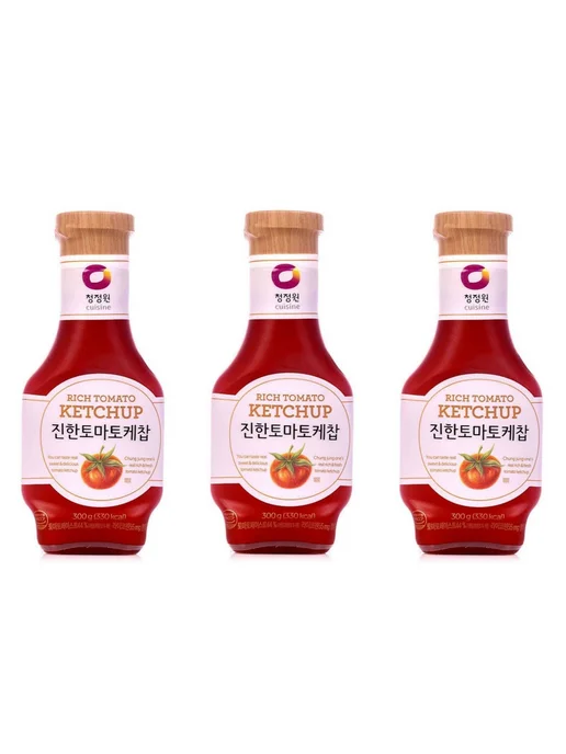 DAESANG Кетчуп Rich Tomato Ketchup 300 г, 300 г, 3 шт, фото 3