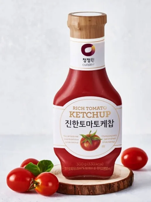 DAESANG Кетчуп Rich Tomato Ketchup 300 г, 300 г, фото 3