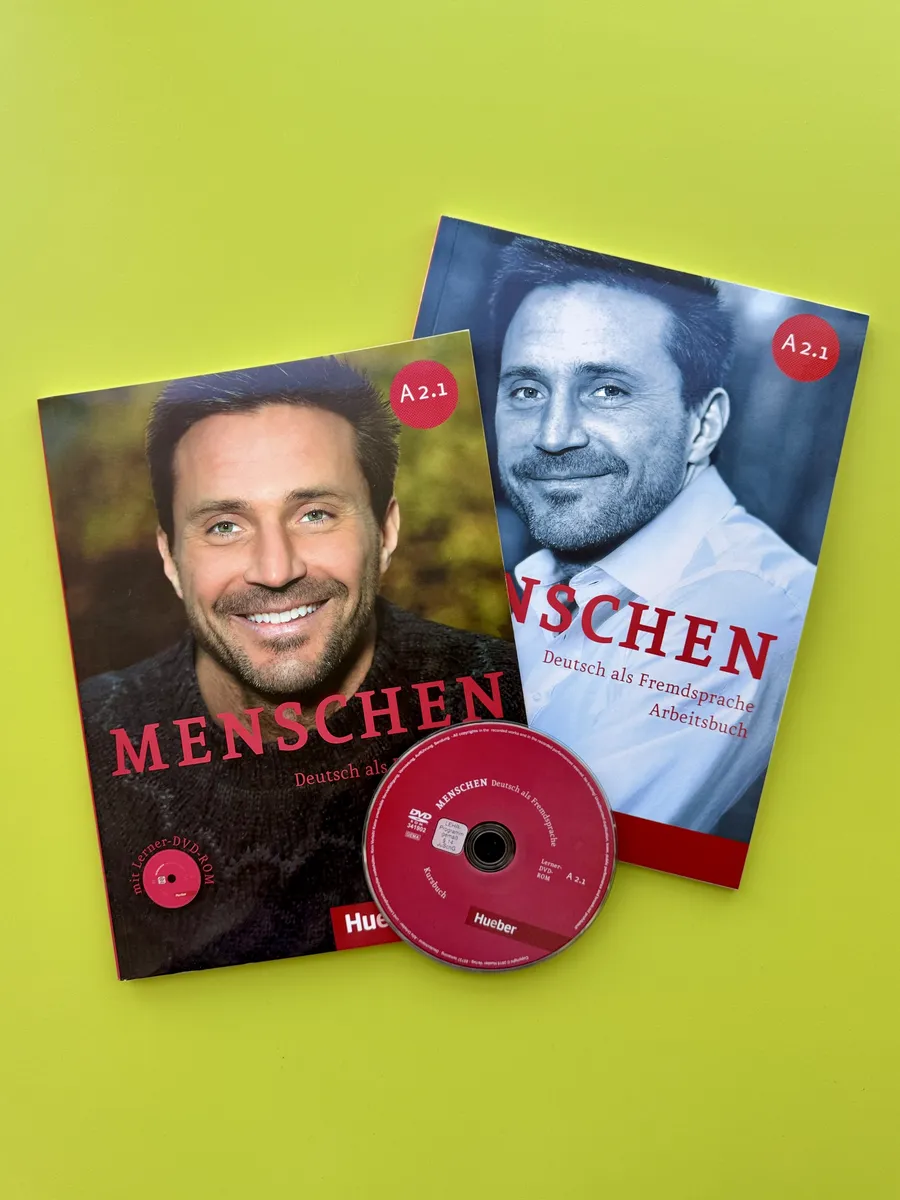 Menschen A2.1: Kursbuch + Arbeitsbuch + диск
