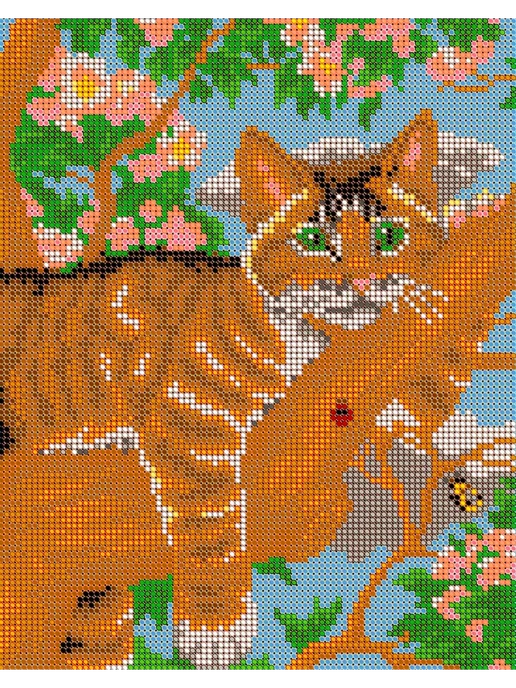 Творчество и хобби Основа для вышивания бисером "Весна пришла" 19х24, 19x24, фото 2