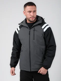 Куртка демисезонная с капюшоном KINGSO MENS 309867073 купить за 4 777 ₽ в интернет-магазине Wildberries