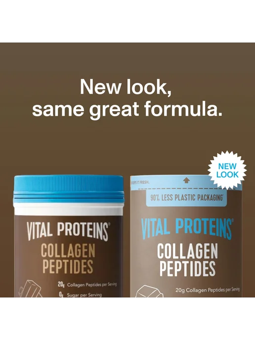 Vital Proteins Collagen Peptides, коллагеновые пептиды, шоколад, 383 г, 383 г, фото 3