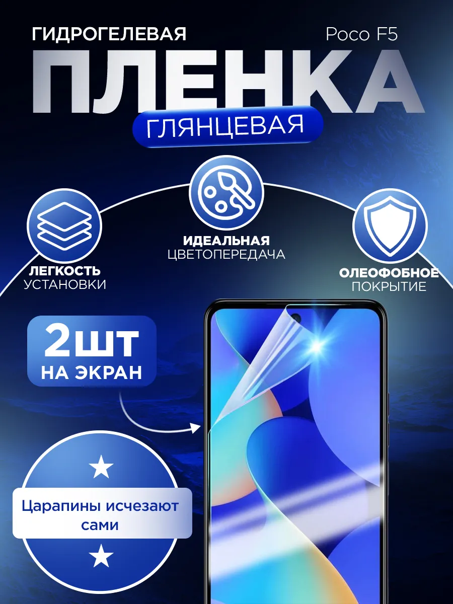Гидрогелевая защитная пленка для Poco F5