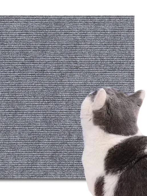 PetsCats Самоклеящаяся когтеточка для кошки на угол, серый, фото 5