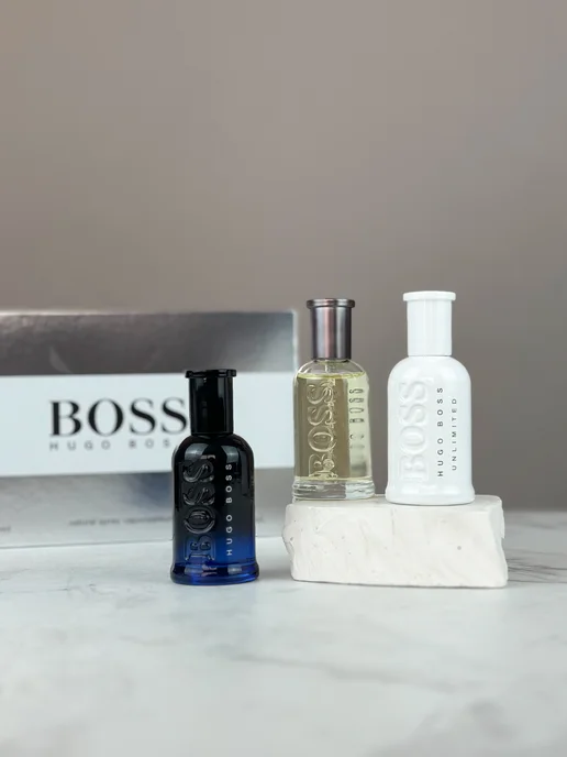 Raspito Парфюмерный набор Hugo Boss Bottled, Night, Unlimited, вариант