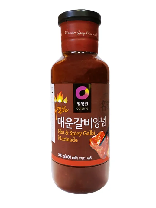 DAESANG Остро-жгучий маринад Hot & Spicy Galbi 500 г 2 шт, 500 г, 2 шт, фото 3
