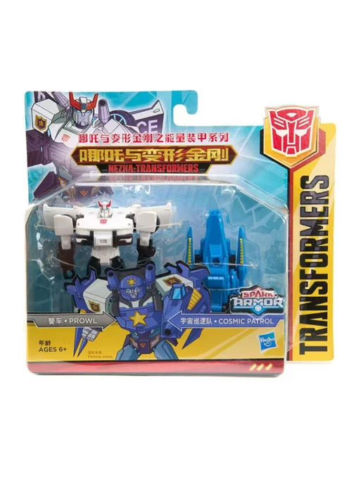 Трансформеры игрушки Nezha Prowl & Cosmic Patrol, синий